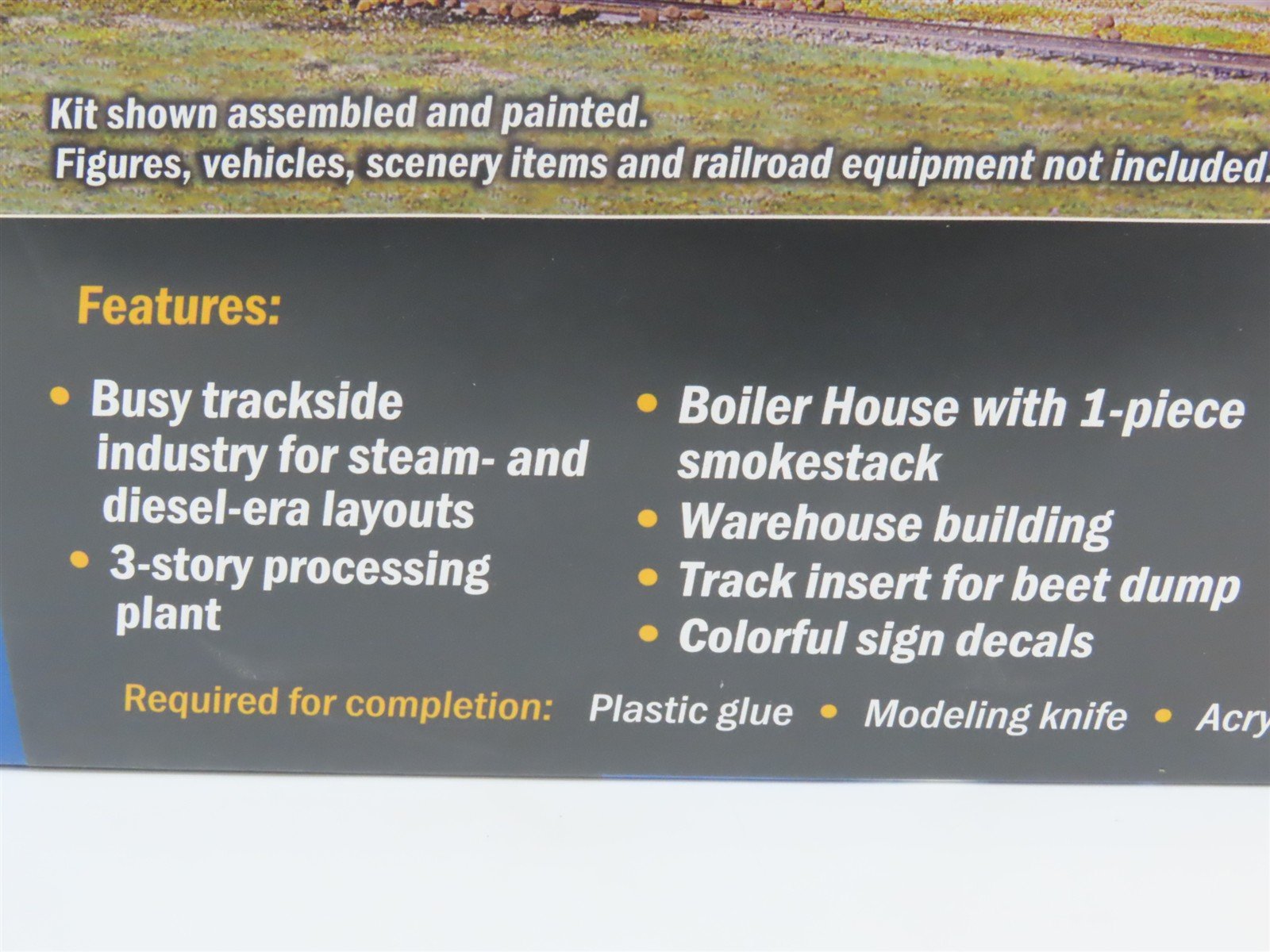 HO Scale Walthers Cornerstone Kit 933-3092 Greatland Sugar Refining - SEALED