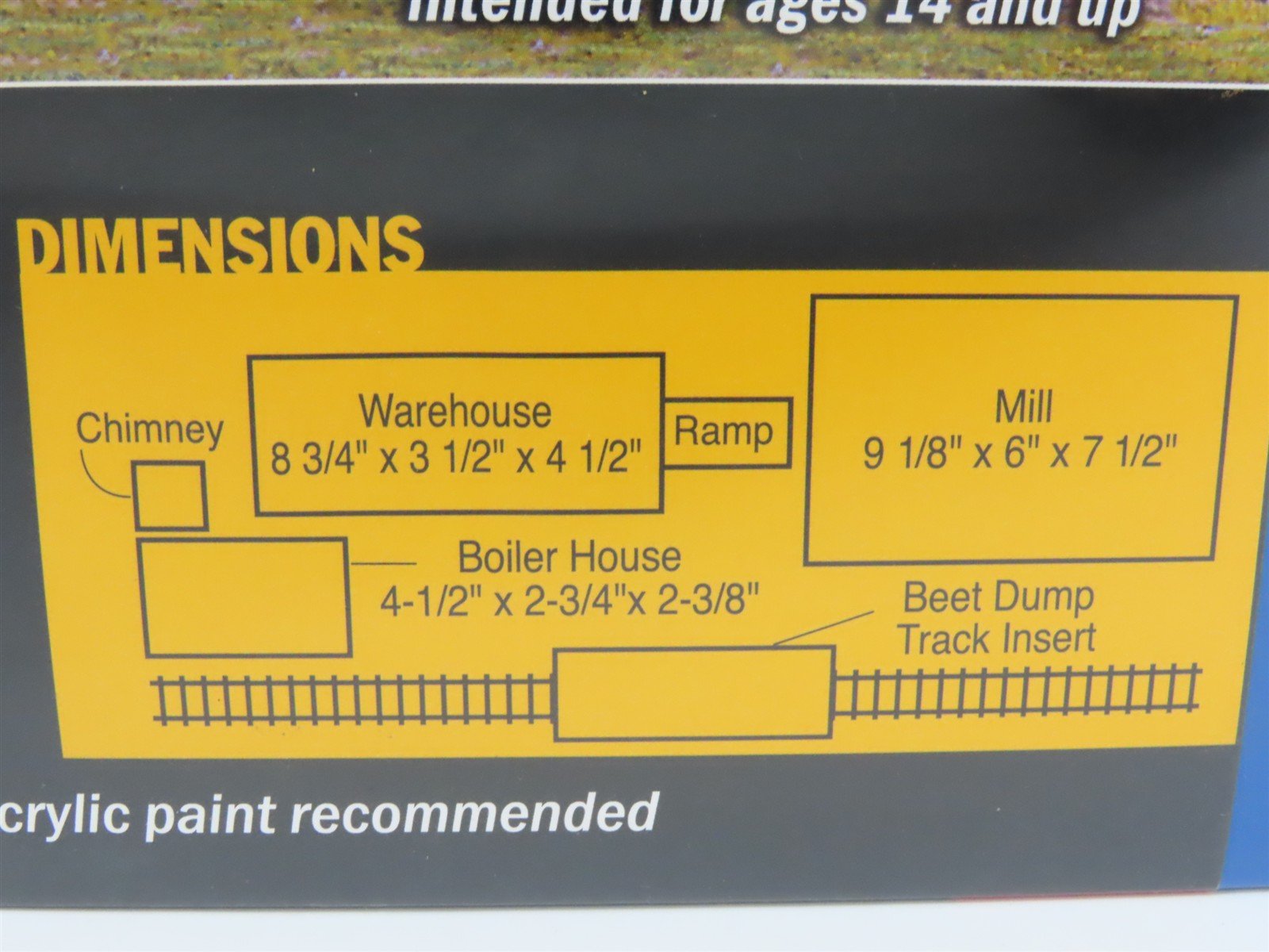 HO Scale Walthers Cornerstone Kit 933-3092 Greatland Sugar Refining - SEALED