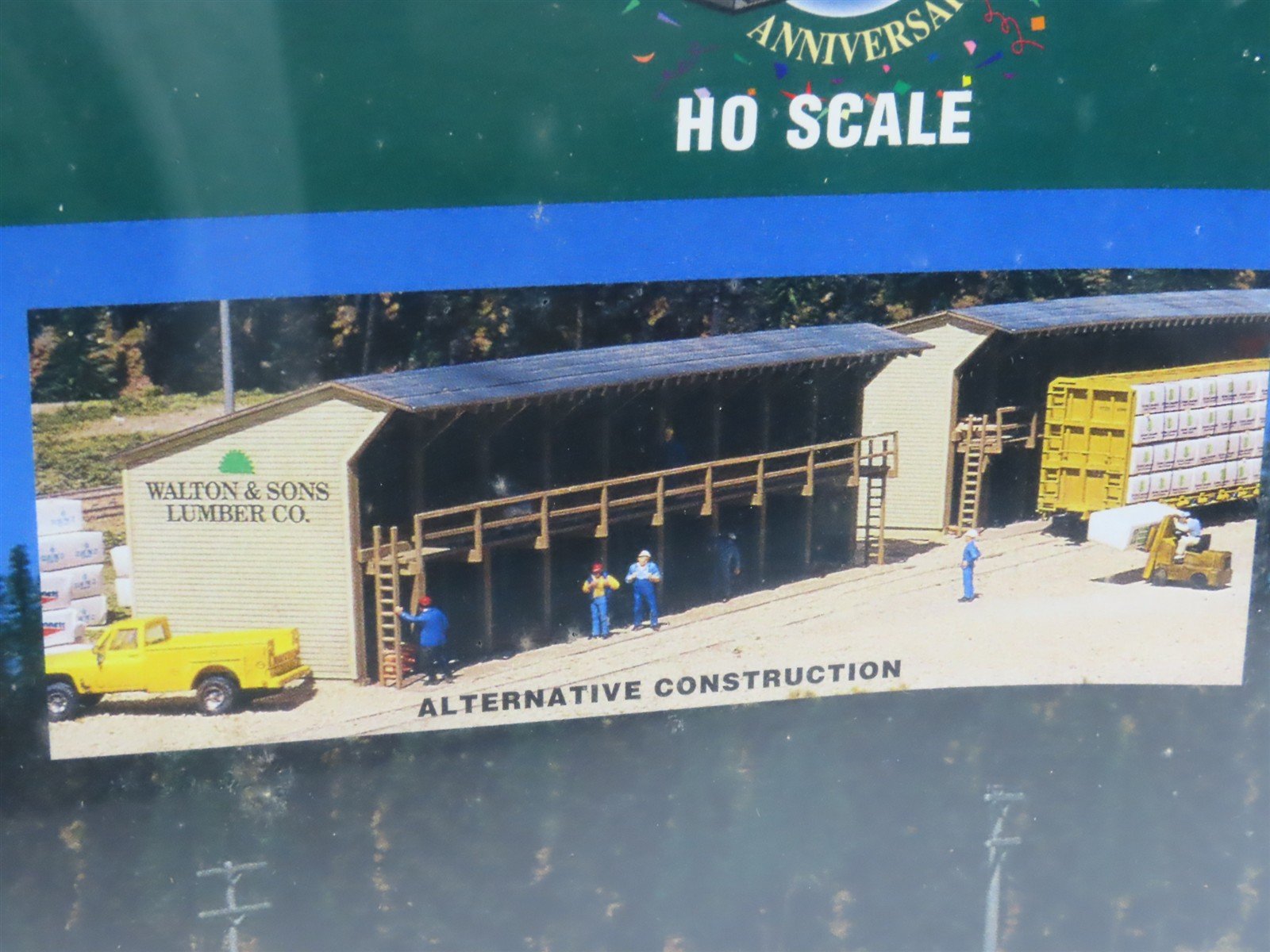 HO Scale Walthers Trees & Trains Kit 933-3057 Walton & Sons Lumber Co, - SEALED