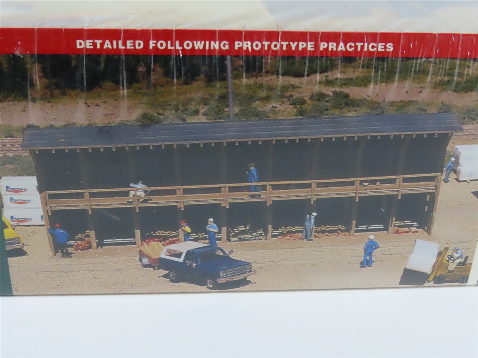 HO Scale Walthers Trees & Trains Kit 933-3057 Walton & Sons Lumber Co, - SEALED