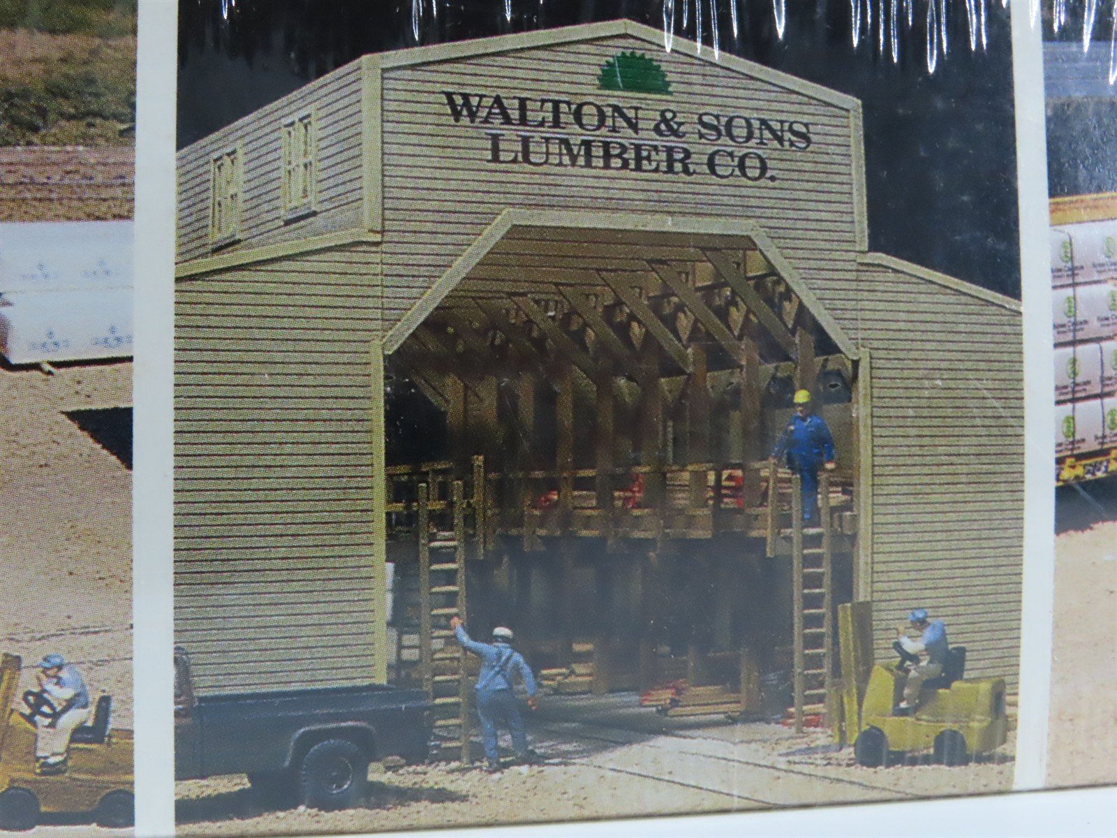 HO Scale Walthers Trees & Trains Kit 933-3057 Walton & Sons Lumber Co, - SEALED