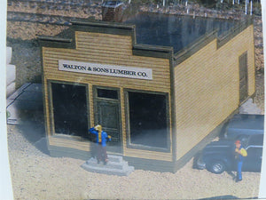 HO Scale Walthers Trees & Trains Kit 933-3057 Walton & Sons Lumber Co, - SEALED