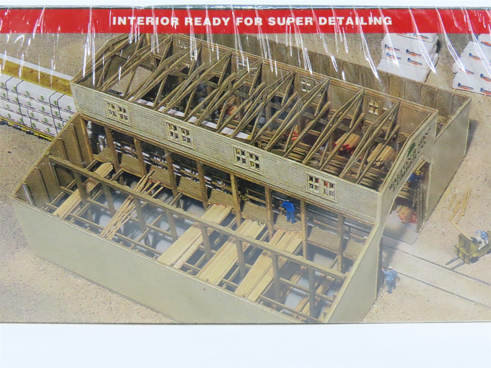 HO Scale Walthers Trees & Trains Kit 933-3057 Walton & Sons Lumber Co, - SEALED