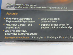 HO Walthers Cornerstone Kit 933-4501 50' Single-Track Through Girder Bridge