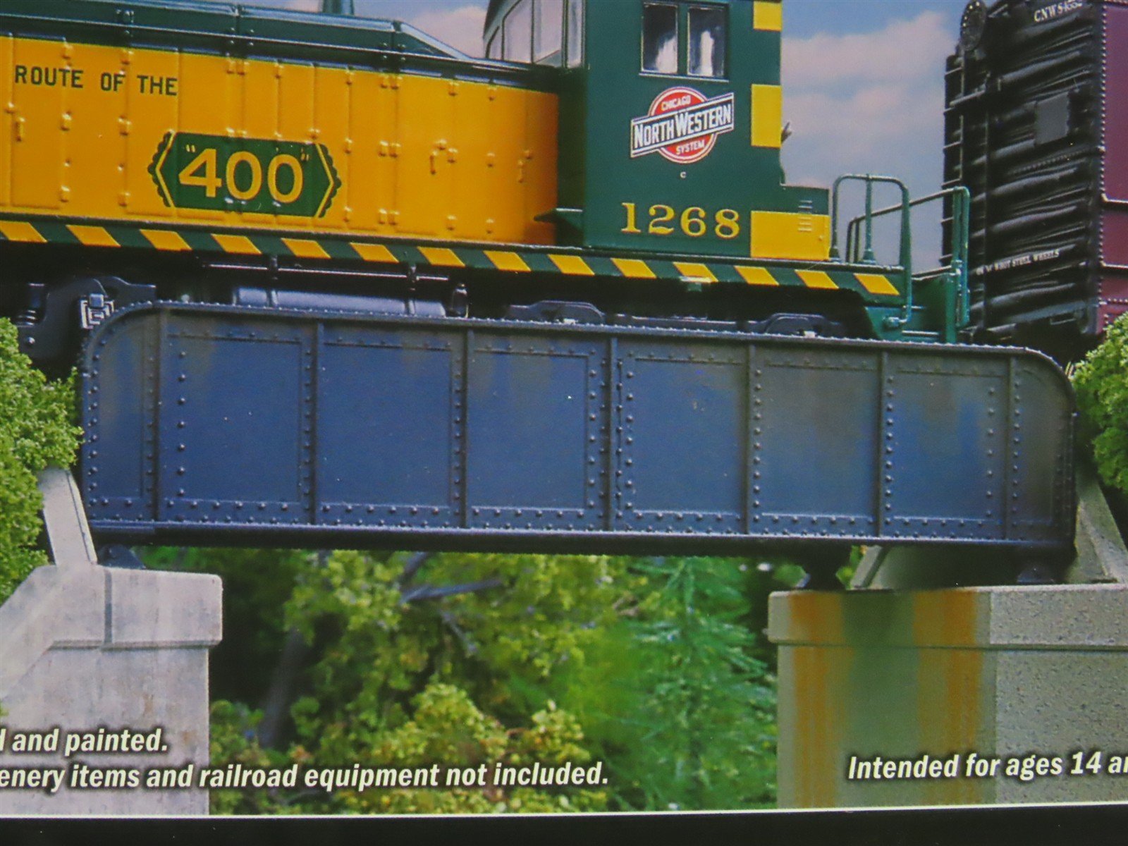 HO Scale Walthers Kit 933-4500 30' Single-Track Through Girder Bridge - SEALED