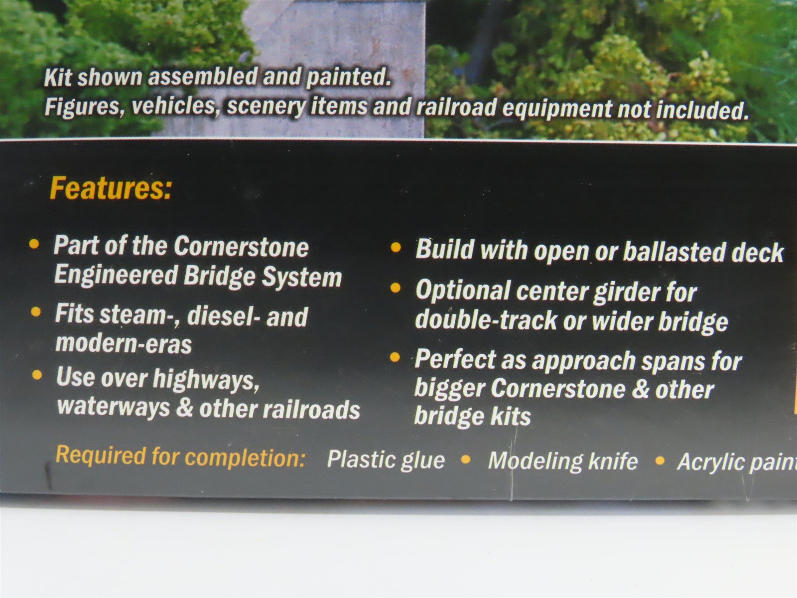 HO Scale Walthers Kit 933-4500 30' Single-Track Through Girder Bridge - SEALED