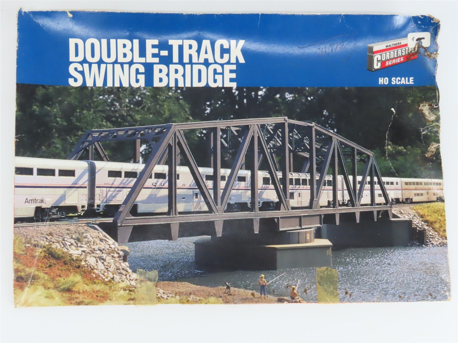 HO 1/87 Scale Walthers Cornerstone Kit 933-3088 Double-Track Swing Bridge