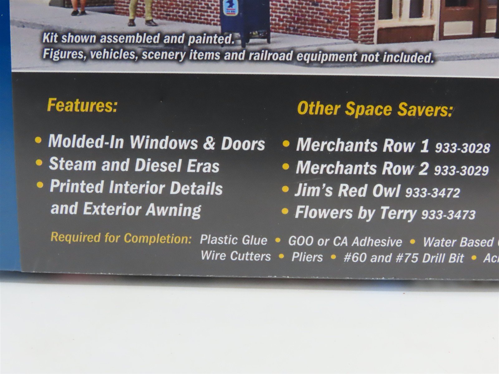 HO 1/87 Scale Walthers Cornerstone Kit 933-3471 Vic's Barbershop - SEALED