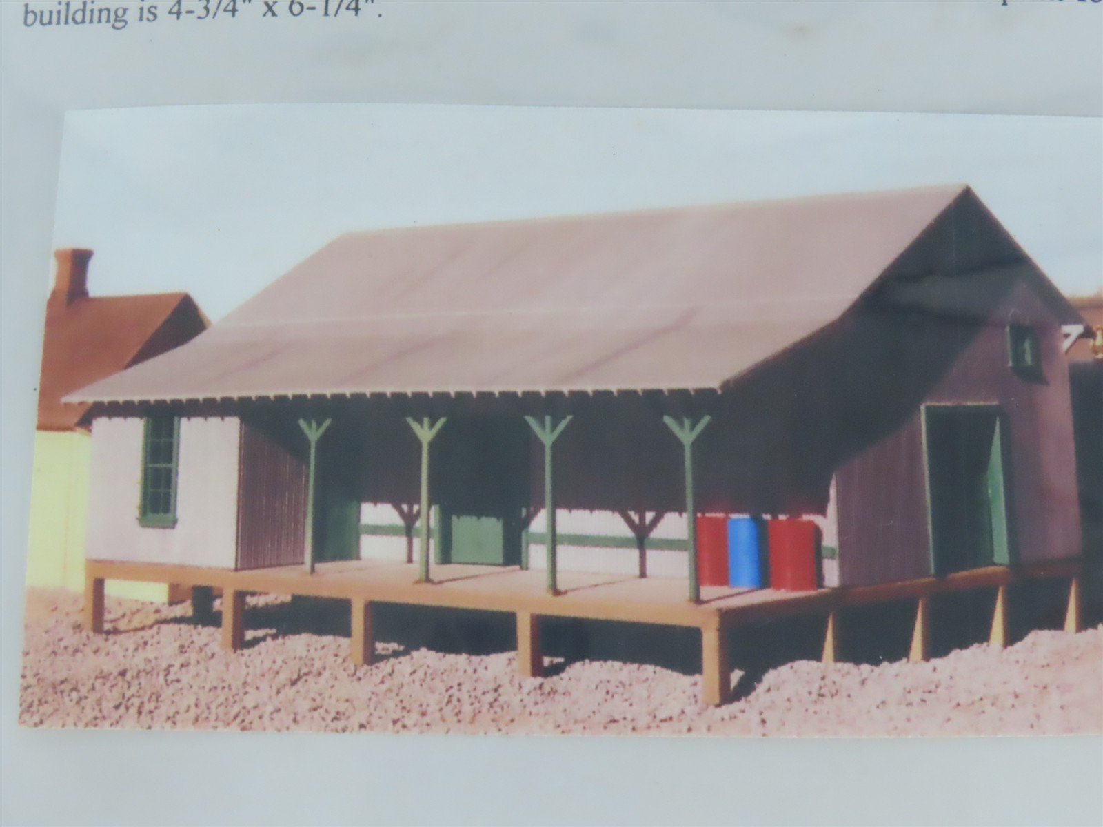 HO 1/87 Scale Grandt Line Gold Belt Series Kit 5908 Corrugated Iron Warehouse