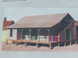HO 1/87 Scale Grandt Line Gold Belt Series Kit 5908 Corrugated Iron Warehouse