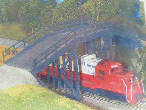 HO 1/87 Scale Rix Products Kit 628-0200 Rural Timber Overpass - SEALED