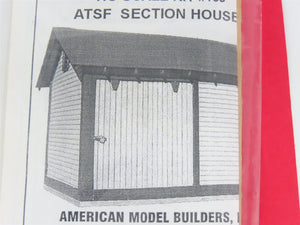 HO 1/87 Scale AMB LaserKit 169 ATSF Santa Fe Section House