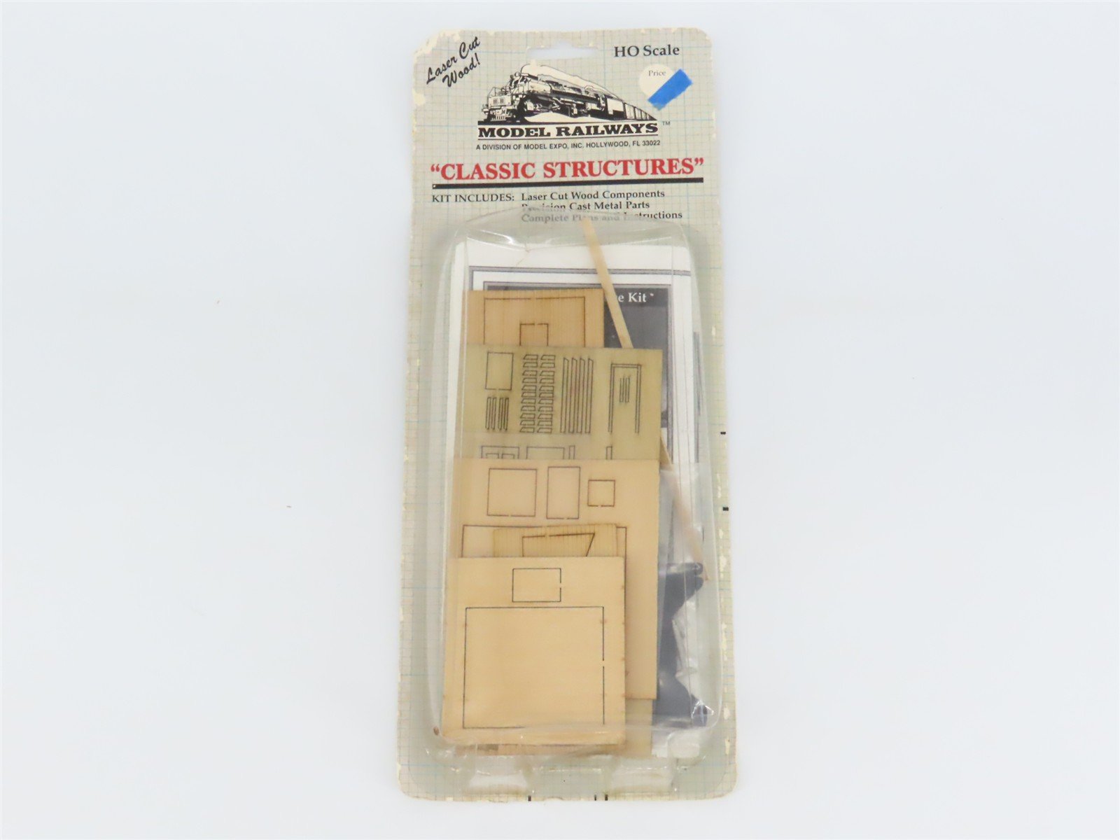 HO 1/87 Scale Model Railways Classic Structures Kit 1004 Yardmaster's Office