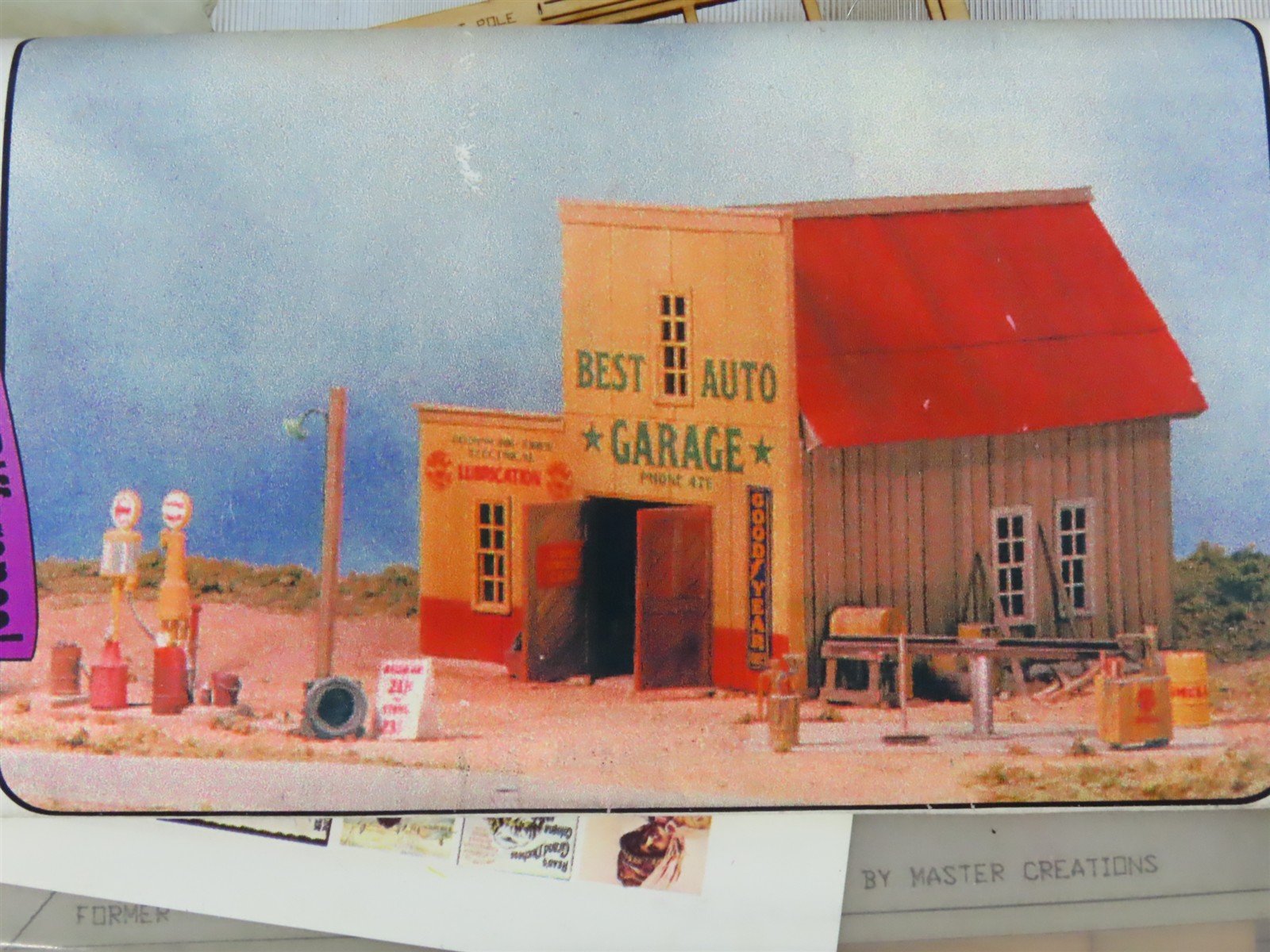 HO Scale Master Creations Laser Structures Limited Kit 1415 Best Auto Garage
