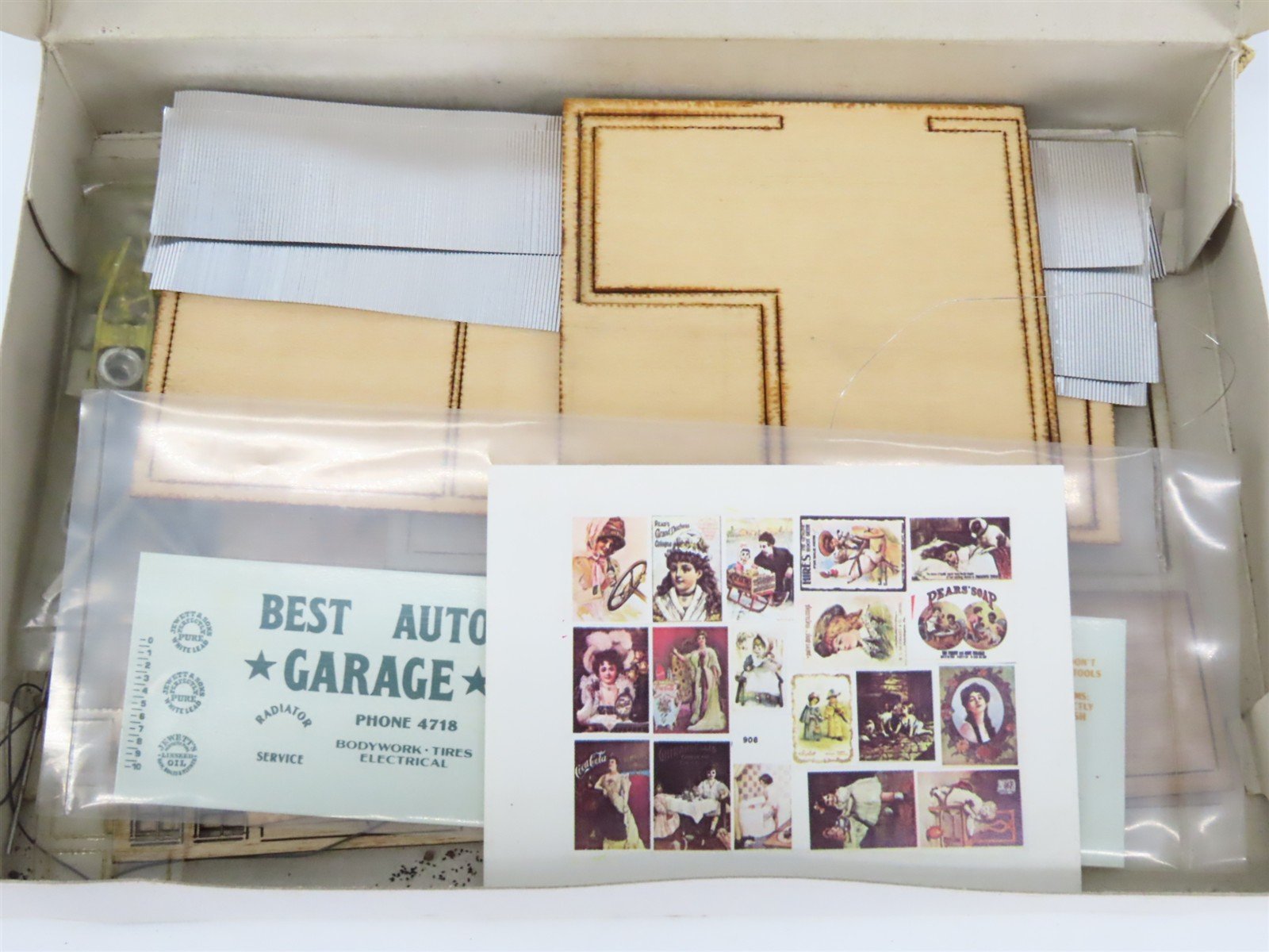 HO Scale Master Creations Laser Structures Limited Kit 1415 Best Auto Garage
