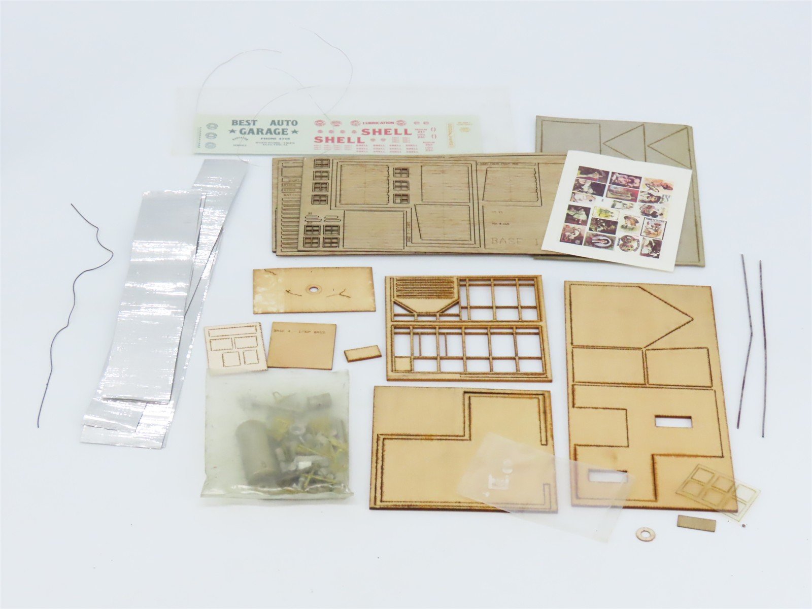 HO Scale Master Creations Laser Structures Limited Kit 1415 Best Auto Garage