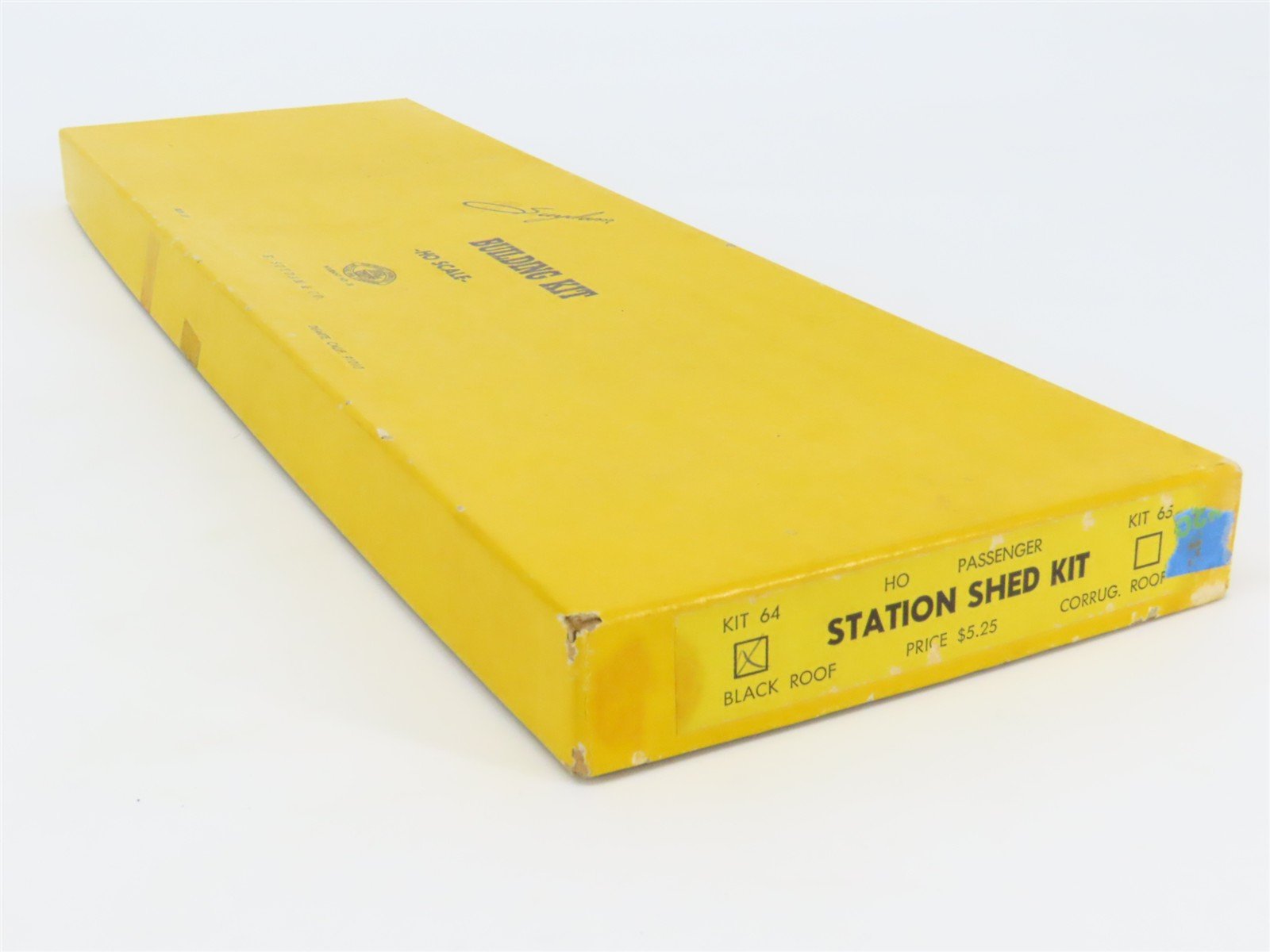 HO 1/87 Scale E. Suydam Kit 64 Station Shed w/ Black Roof