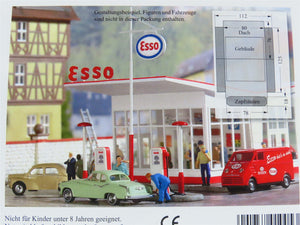 HO 1/87 Scale Busch Kit 1005 ESSO Gas Station