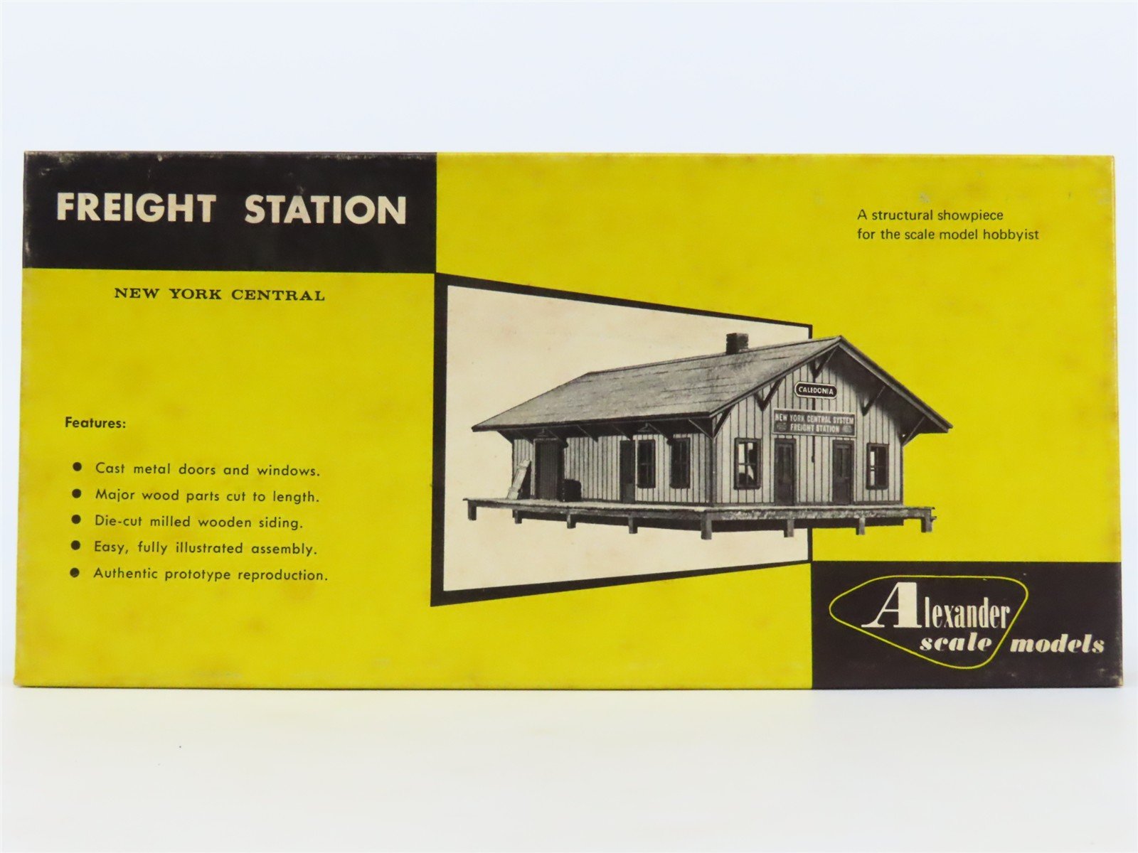 HO Scale Alexander Scale Models Kit RS-622 NYC New York Central Freight Station