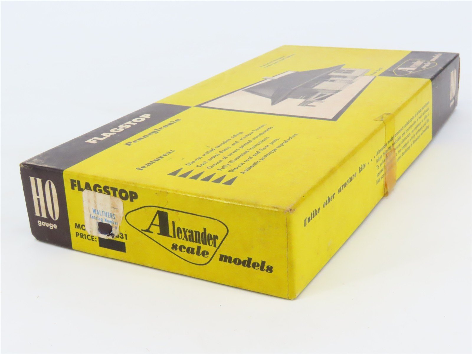 HO 1/87 Scale Alexander Scale Models Kit RS-631 PRR Pennsylvania Flagstop