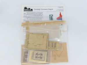 HO 1/87 Scale Banta Modelworks Kit 2108 Donkey Corners Depot