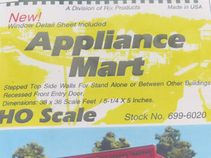 HO 1/87 Scale Rix Products Smalltown USA Kit 699-6020 Appliance Mart - SEALED