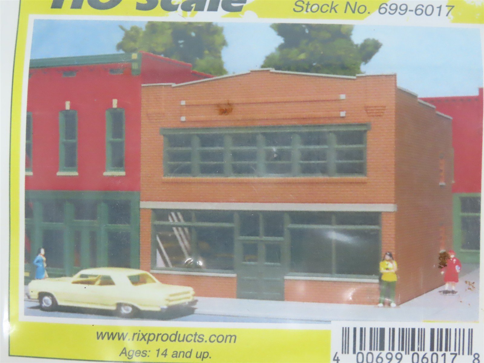 HO 1/87 Scale Rix Products Smalltown USA Kit 699-6017 Drug Store - SEALED