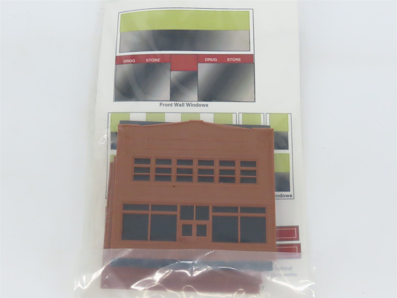 HO 1/87 Scale Rix Products Smalltown USA Kit 699-6017 Drug Store - SEALED