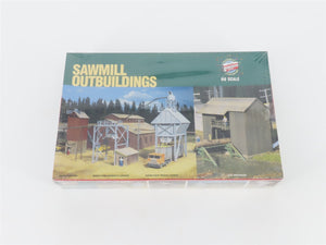 HO 1/87 Scale Walthers Cornerstone Kit 933-3144 Sawmill Outbuildings - SEALED