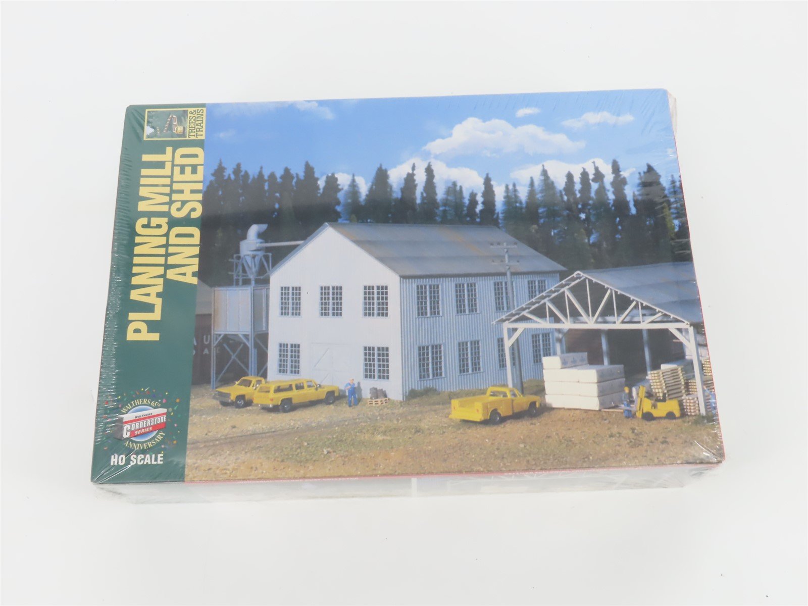 HO 1/87 Scale Walthers Trees & Trains Kit 933-3059 Planing Mill & Shed - SEALED