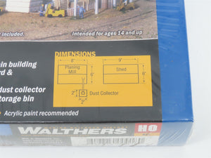 HO 1/87 Scale Walthers Cornerstone Kit 933-3059 Planing Mill & Shed - SEALED