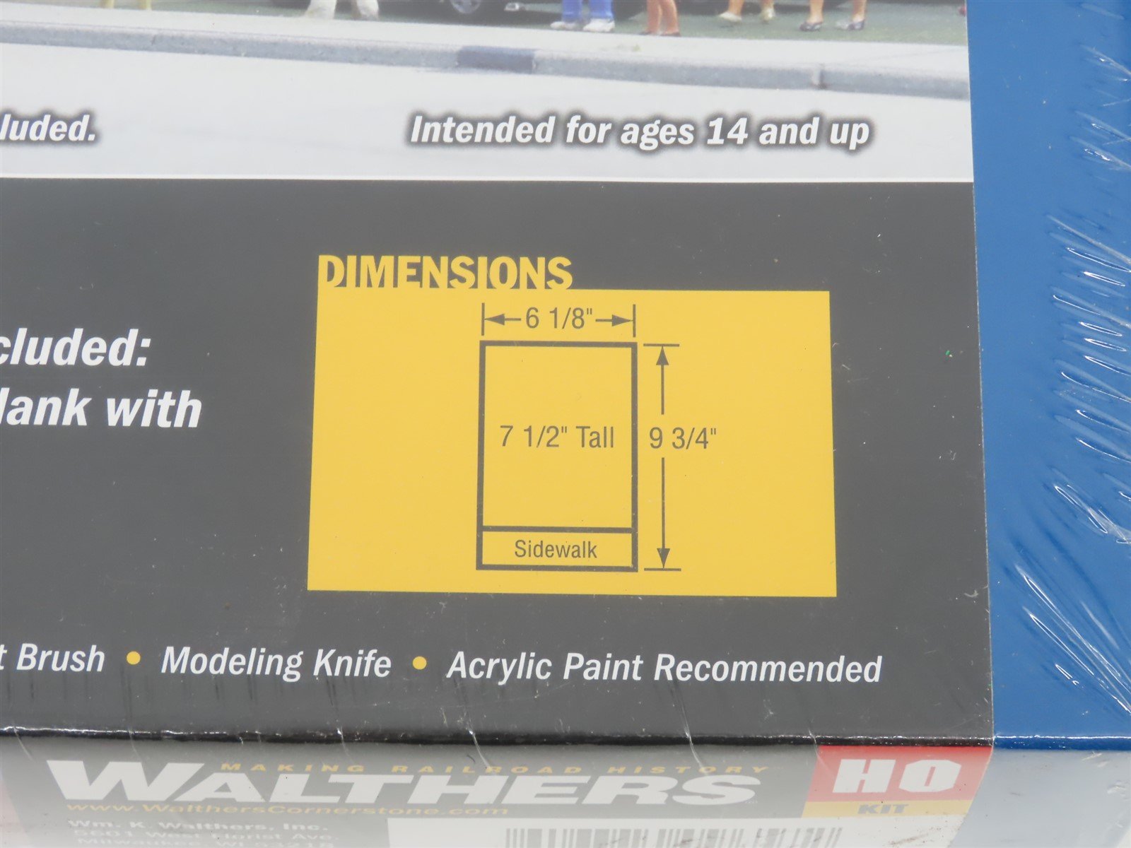 HO 1/87 Scale Walthers Cornerstone Kit 933-3771 Rivoli Theater - SEALED