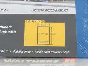 HO 1/87 Scale Walthers Cornerstone Kit 933-3771 Rivoli Theater - SEALED
