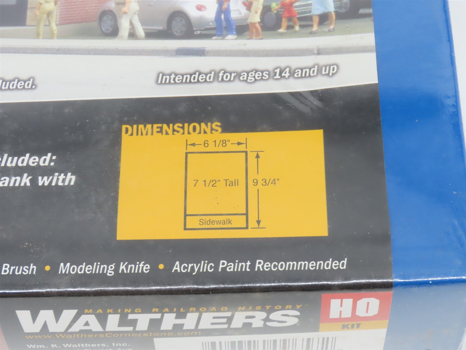 HO 1/87 Scale Walthers Cornerstone Kit 933-3771 Rivoli Theater - SEALED