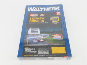 HO 1/87 Scale Walthers Cornerstone Kit 933-3478 Skyview Drive-In - SEALED