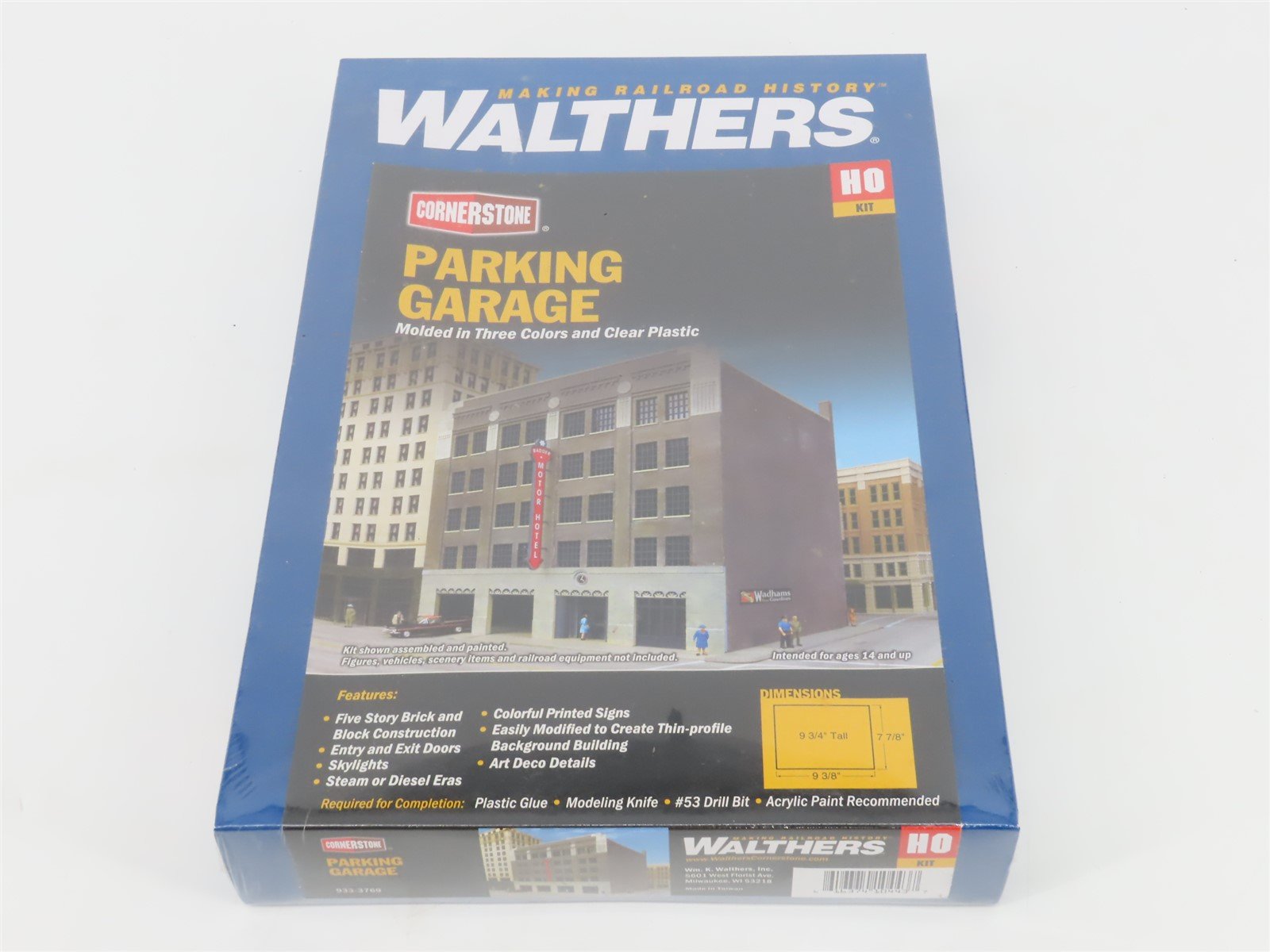 HO 1/87 Scale Walthers Cornerstone Kit 933-3769 Parking Garage - SEALED