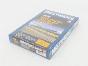 HO Walthers Cornerstone Kit 933-3188 Wood Station Shelter & Platform - SEALED