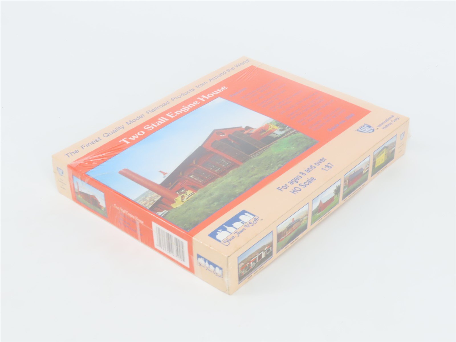 HO 1/87 Scale IHC Your Town USA Kit 3500 Two Stall Engine House - SEALED