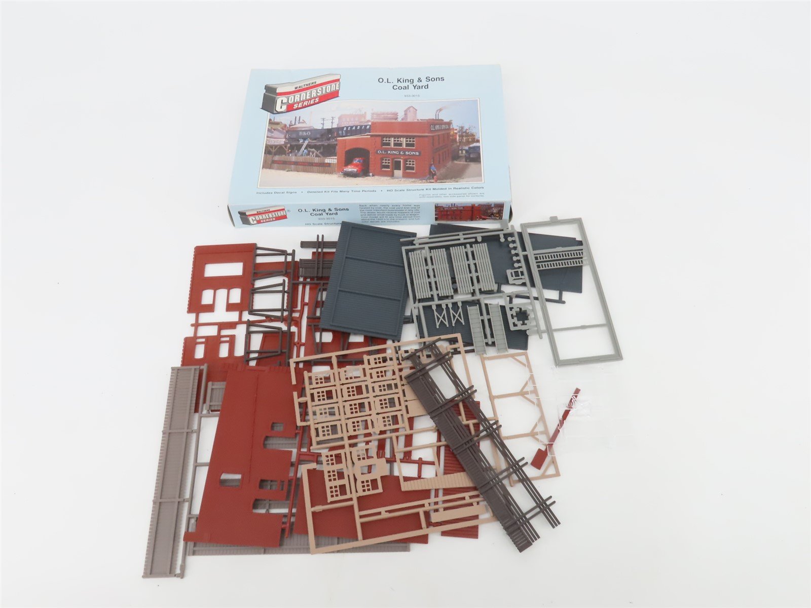 HO 1/87 Scale Walthers Cornerstone Kit 933-3015 O.L. King & Sons Coal Yard