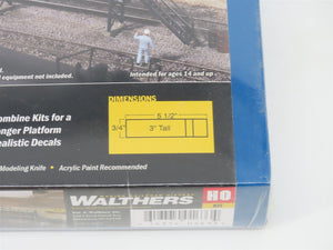 HO Walthers Cornerstone Kit 933-3104 Tank Car Oil Loading Platform - SEALED