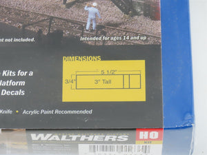 HO Walthers Cornerstone Kit 933-3104 Tank Car Oil Loading Platform - SEALED