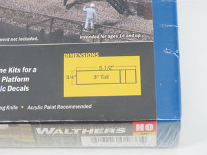 HO Walthers Cornerstone Kit 933-3104 Tank Car Oil Loading Platform - SEALED