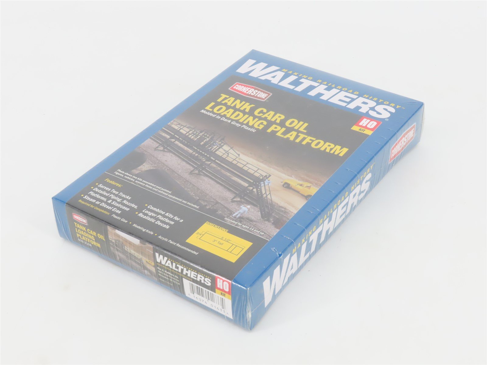 HO Walthers Cornerstone Kit 933-3104 Tank Car Oil Loading Platform - SEALED