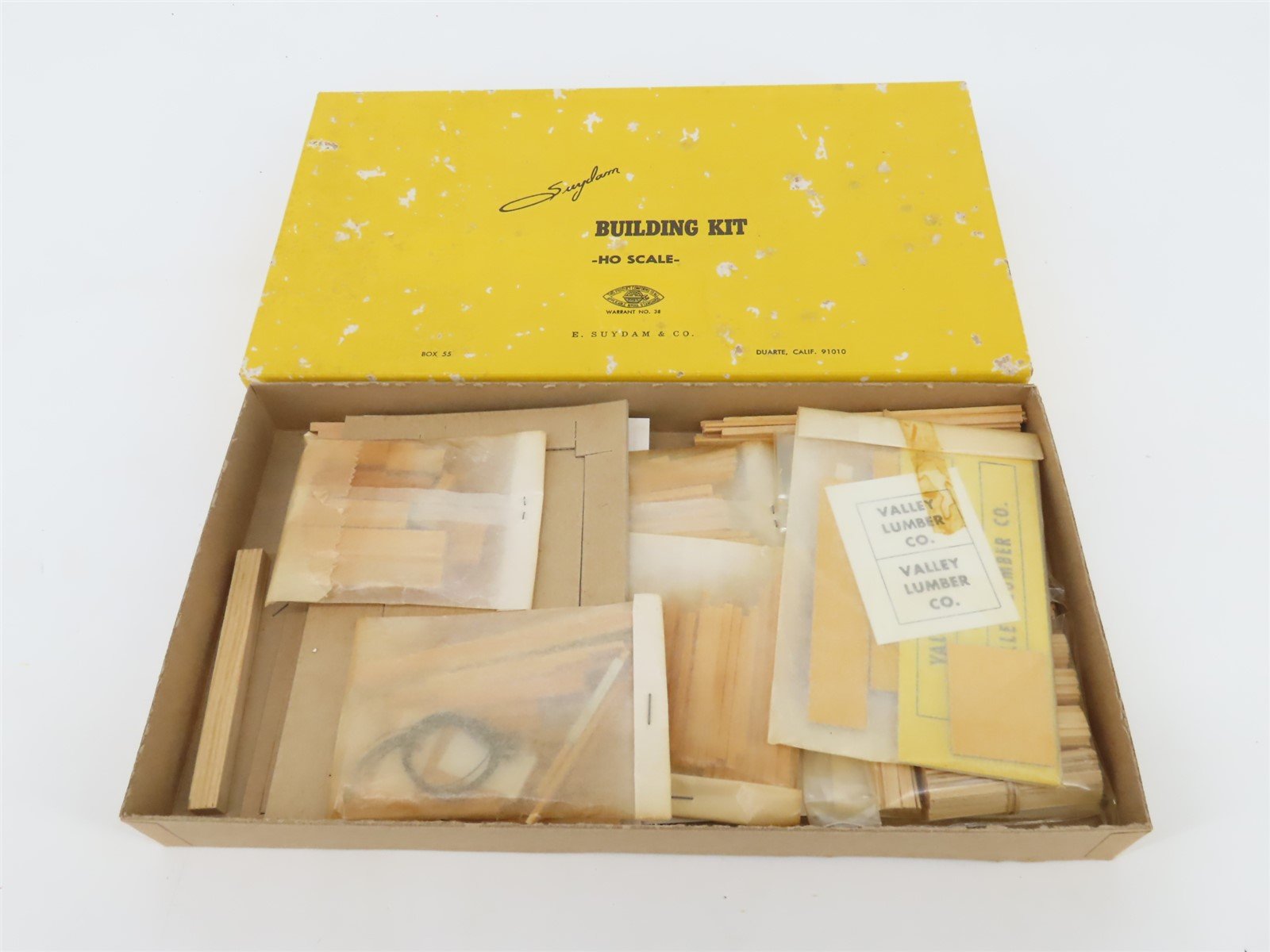 HO 1/87 Scale E. Suydam Kit 562 Lumber Yard