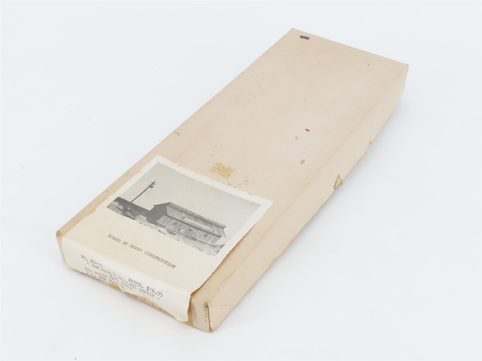 HO 1/87 Scale K&L House Of Wood Kit HO-10 J&M Mine & Drilling Supply