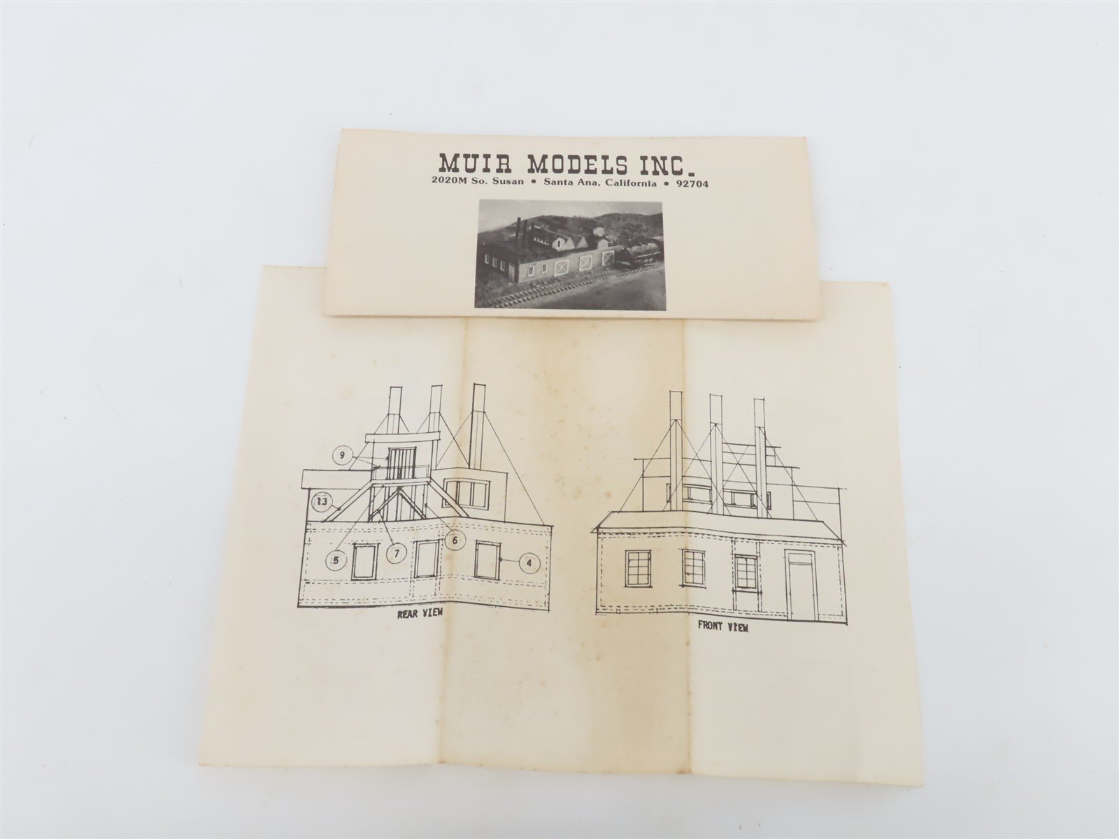 HO 1/87 Scale Muir Models Wizardry In Wood Kit Delta County Cannery