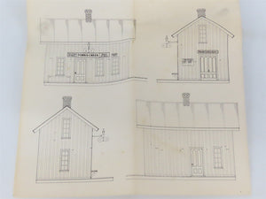 HO Scale Classic Miniatures Kit CM-35 Colorado & Southern Fork's Creek Station
