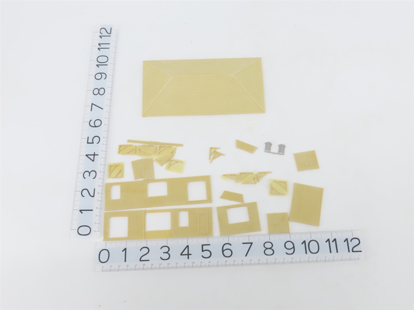 HO 1/87 Scale Rutland Car Shops Kit RCS-SS1 16' x 40' Standard Plan Station