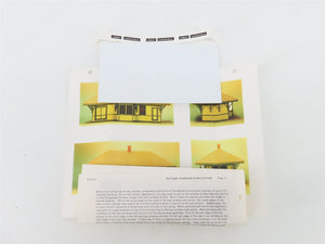 HO 1/87 Scale Rutland Car Shops Kit RCS-SS1 16' x 40' Standard Plan Station