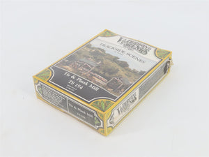 HO Scale Woodland Scenics Trackside Scenes Kit TS 154 Tie & Plank Mill - SEALED